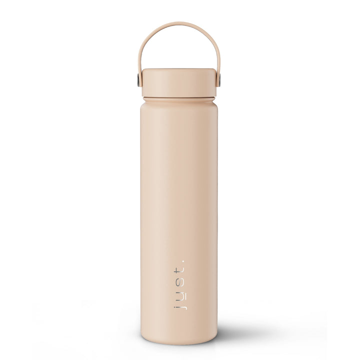 750ml 25 oz beige water bottle