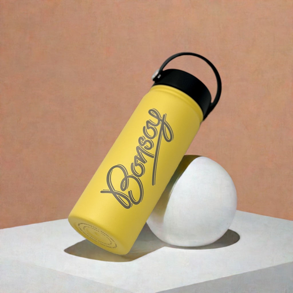 Bonsoy promotional water bottle